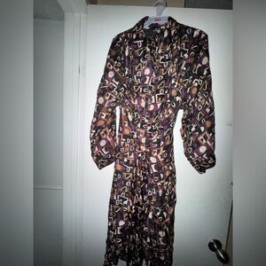 Vintage Christian Dior silk robe unisex